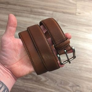 Jos. A. Bank brown leather belt 40